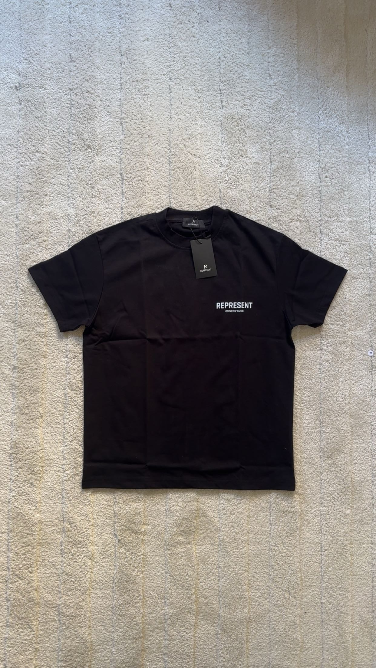 REPRESENT T-SHIRT BLACK
