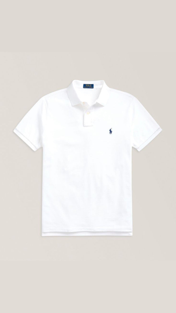 RALPH LAUREN POLO-WHITE