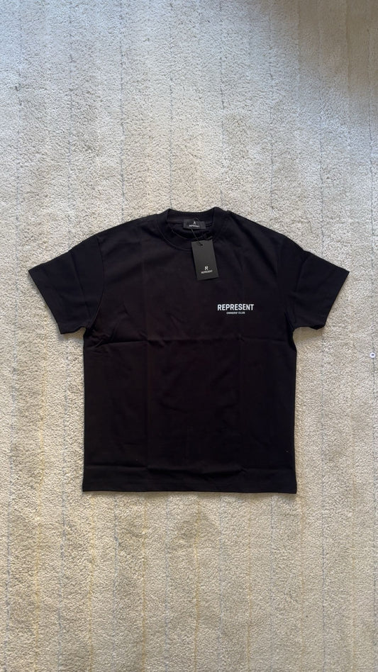 REPRESENT T-SHIRT BLACK