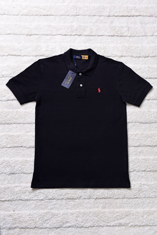 RALPH LAUREN POLO-BLACK