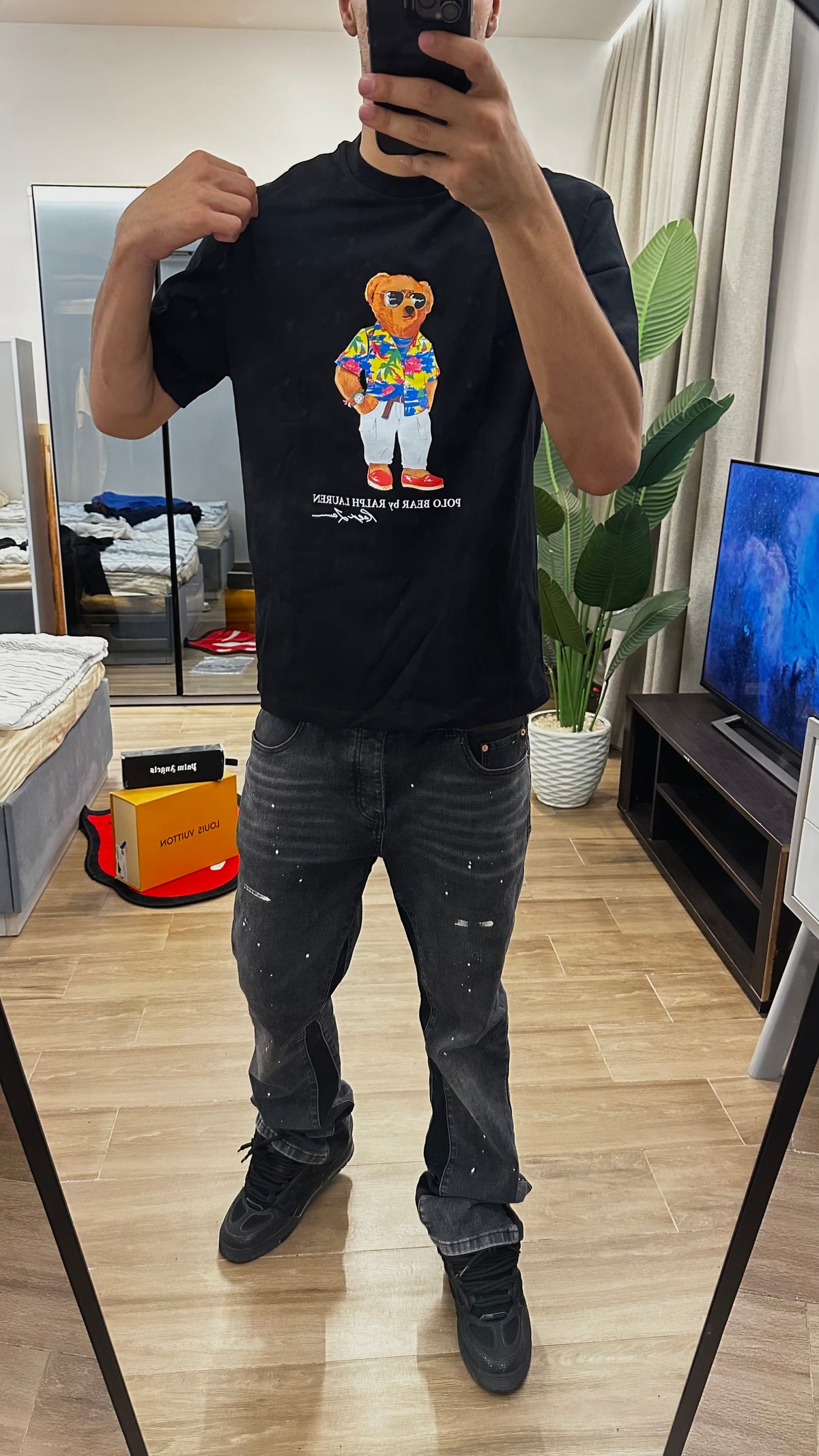 RL-Co black t-shirt