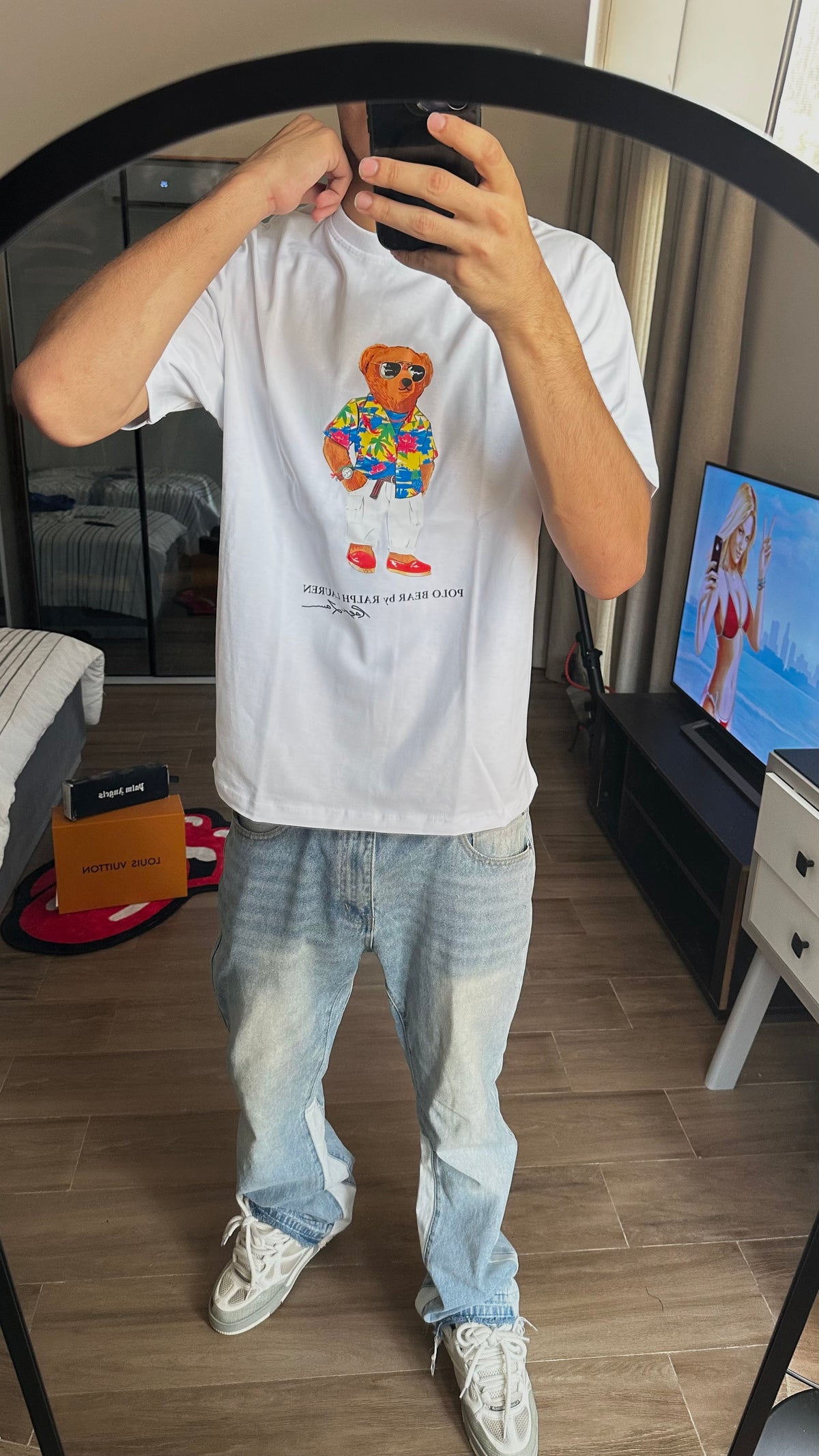 RL-Co white t-shirt